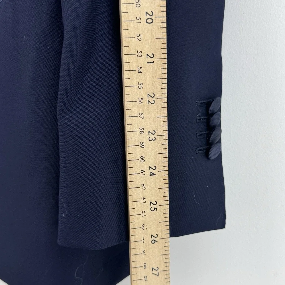Suitsupply Havana Shawl Tuxedo Jacket Men's 42R Navy VBC Super 110's Wool Slim